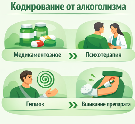 кодирование от алкоголизма в Рыбном Санати